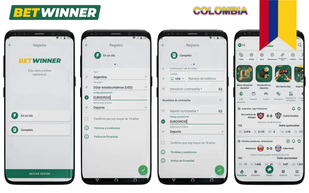 Ventajas de utilizar la aplicación Betwinner